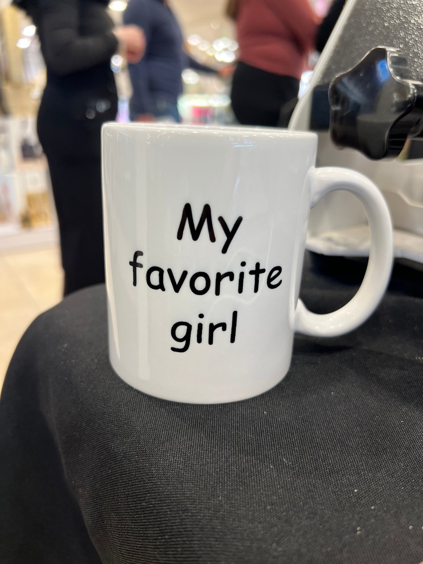 11 oz White Ceramic Photo Mug