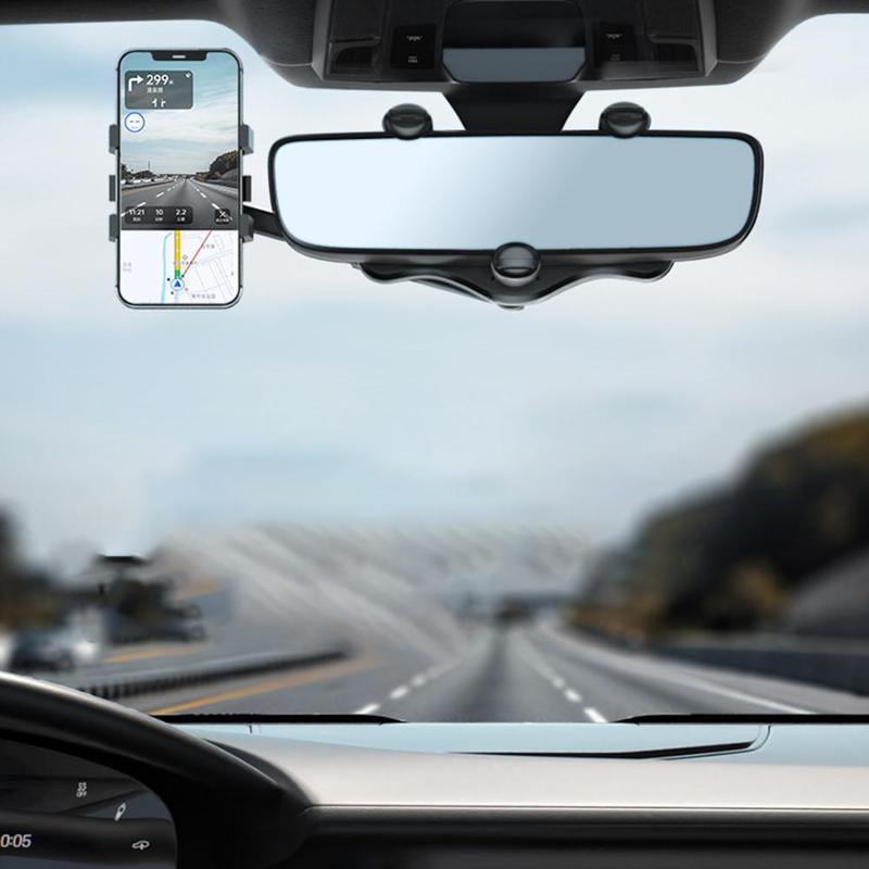 Ultimate Universal Rearview Mirror Cellphone Holder