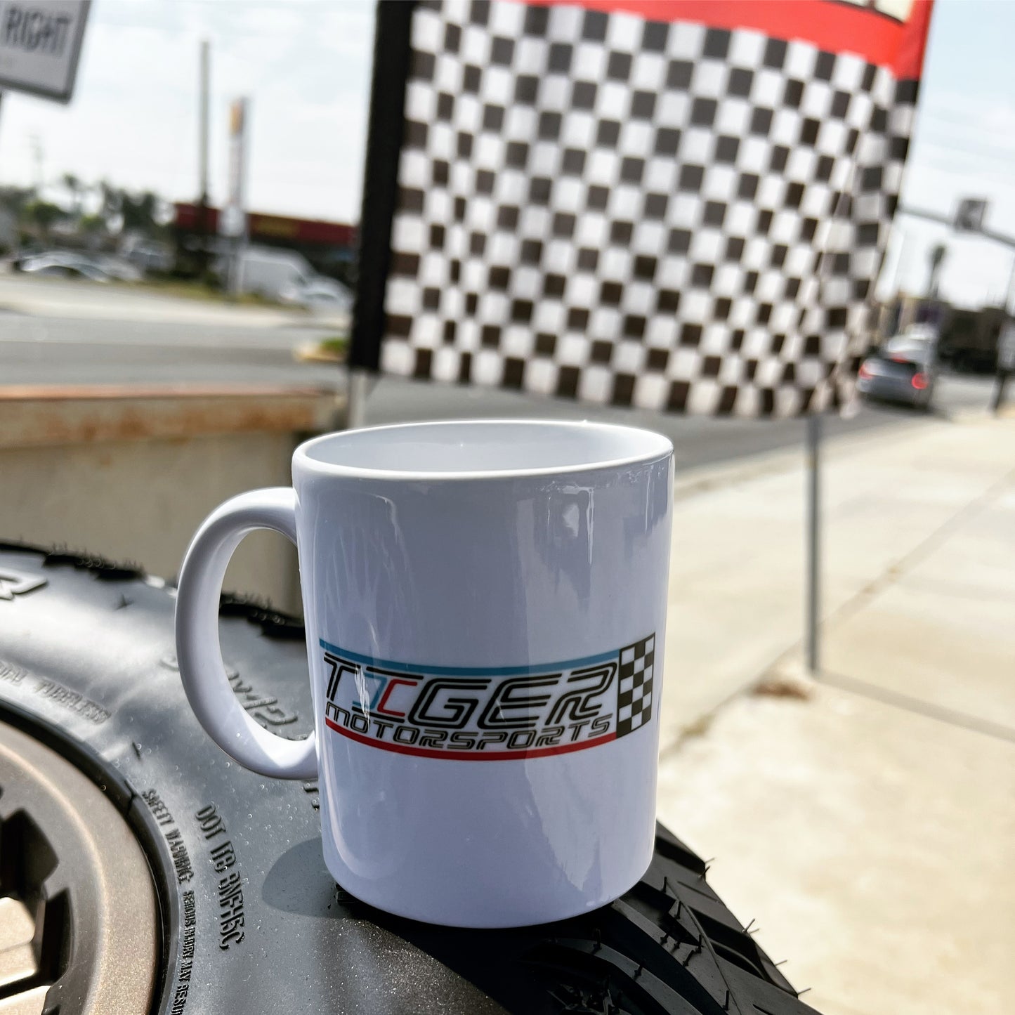 11 oz White Ceramic Photo Mug