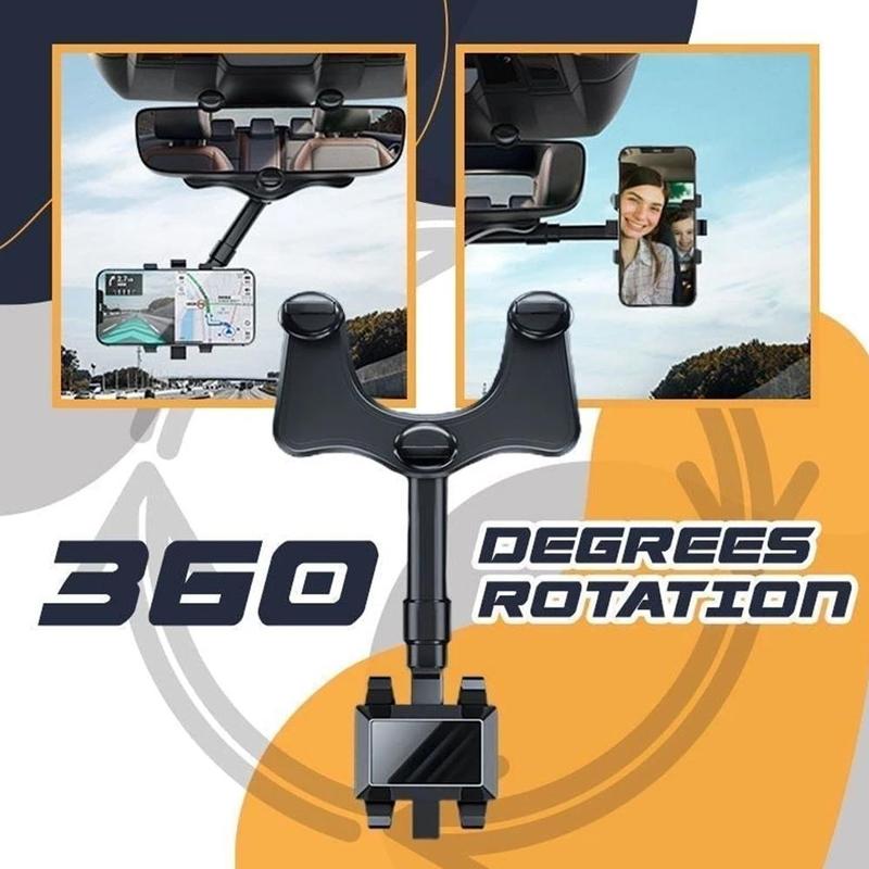 Ultimate Universal Rearview Mirror Cellphone Holder