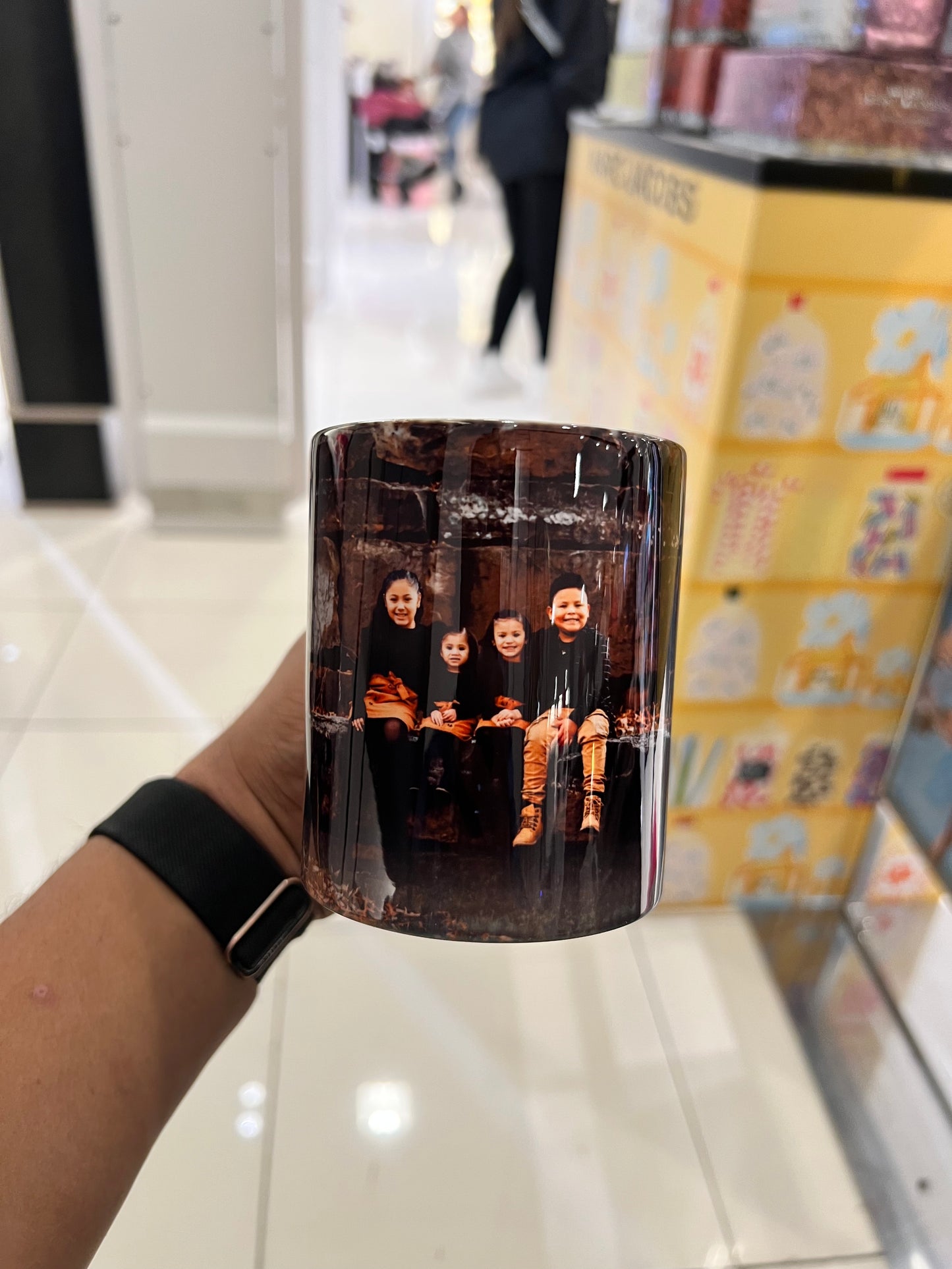 11 oz White Ceramic Photo Mug