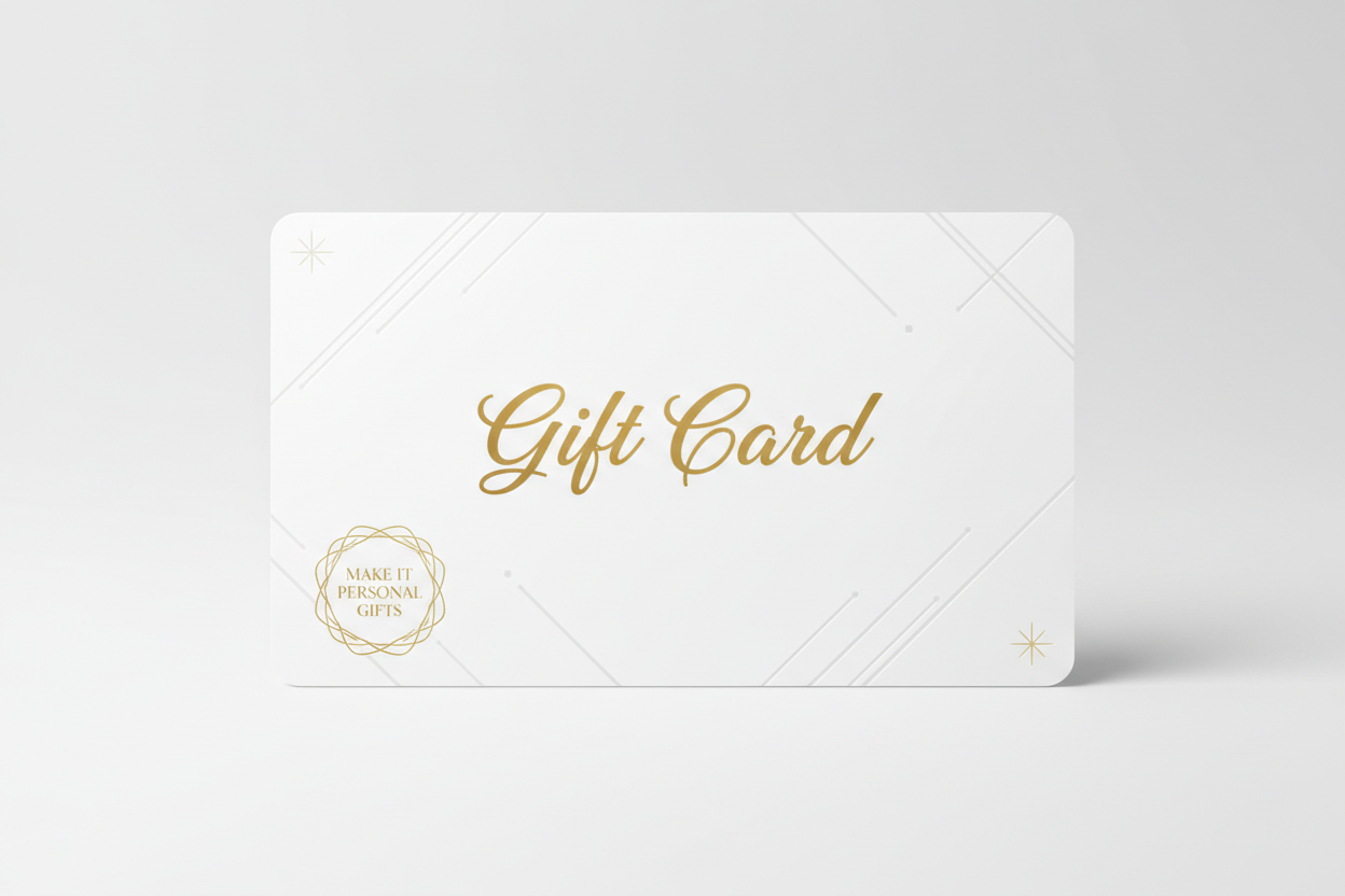 Make It Personal Mugs Gift Card