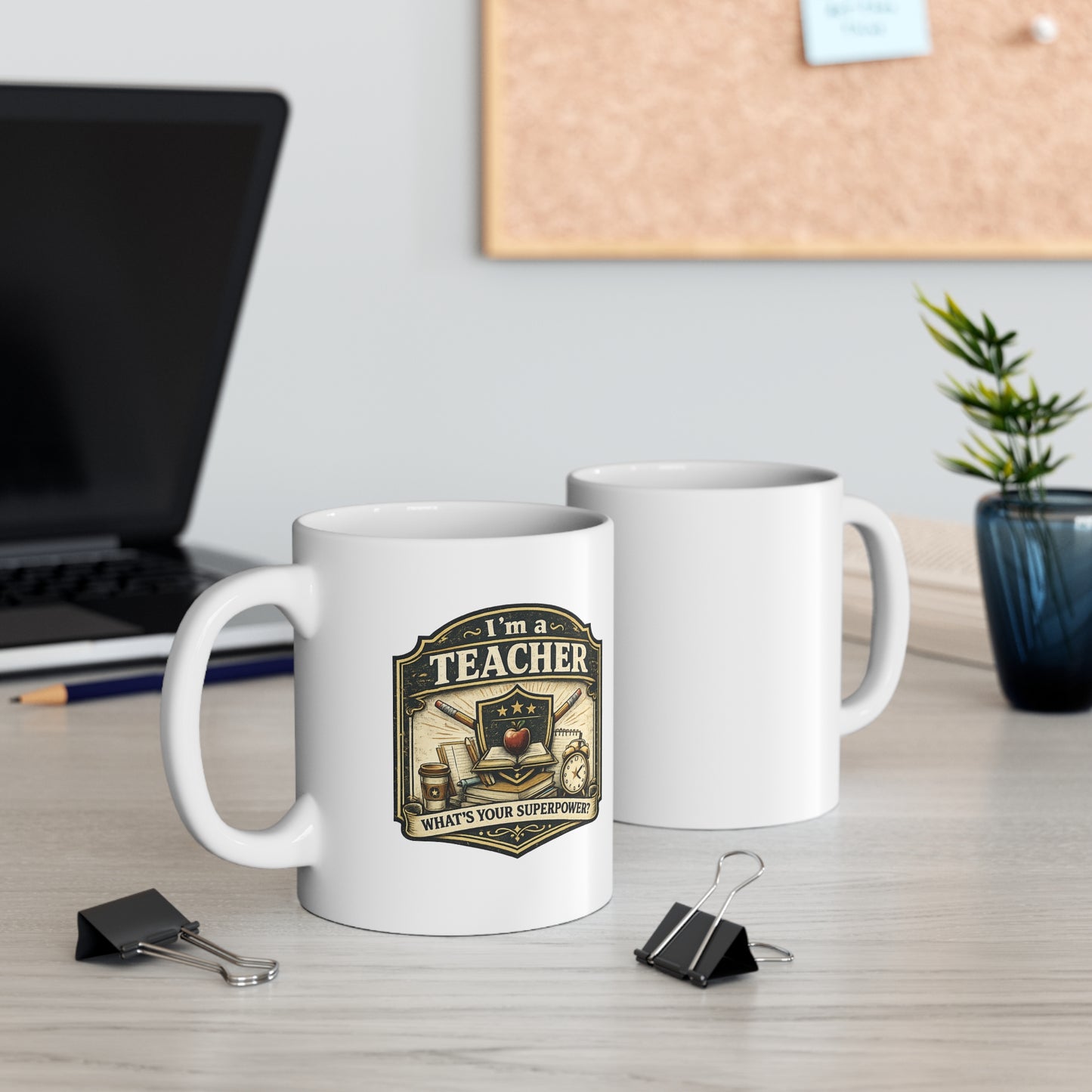 I'm a Teacher, What's Your Superpower? | Premium Teacher Coffee Mug