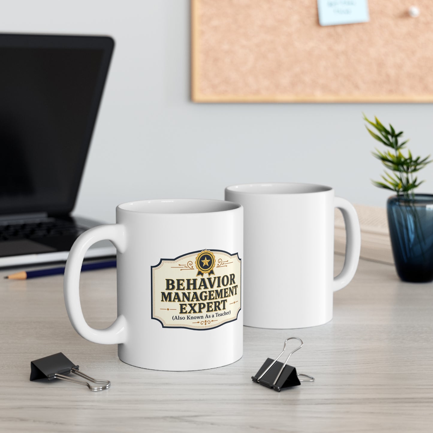 Behavior Management Expert Teacher Mug | Funny Teacher Coffee Mug