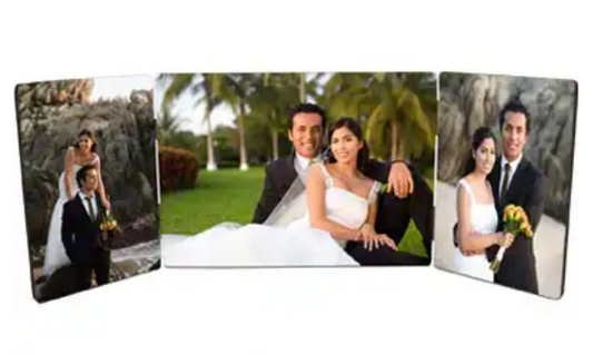 Hardboard Hinged Photo Panel Set - 5x7 | Unique Personalized Gifts