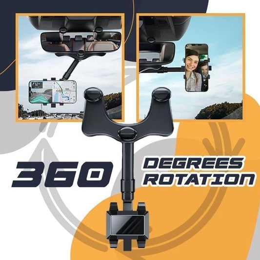 Ultimate Universal Rearview Mirror Cellphone Holder