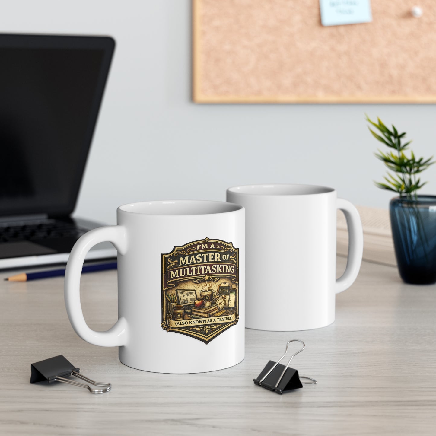 Master of Multitasking Teacher Mug | Funny Teacher Coffee Mug | Teacher Appreciation Gift