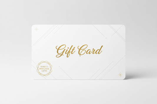 Make It Personal Mugs Gift Card